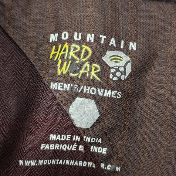 Mountain Hardwear Shirt Mens Extra Large Plaid Long Sleeve Button Up OM3716 - Picture 8 of 14